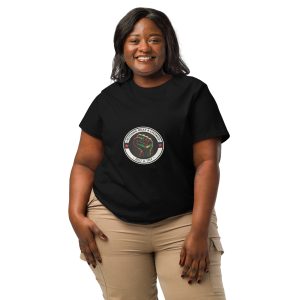 Women’s organic ribbed neck t-shirt